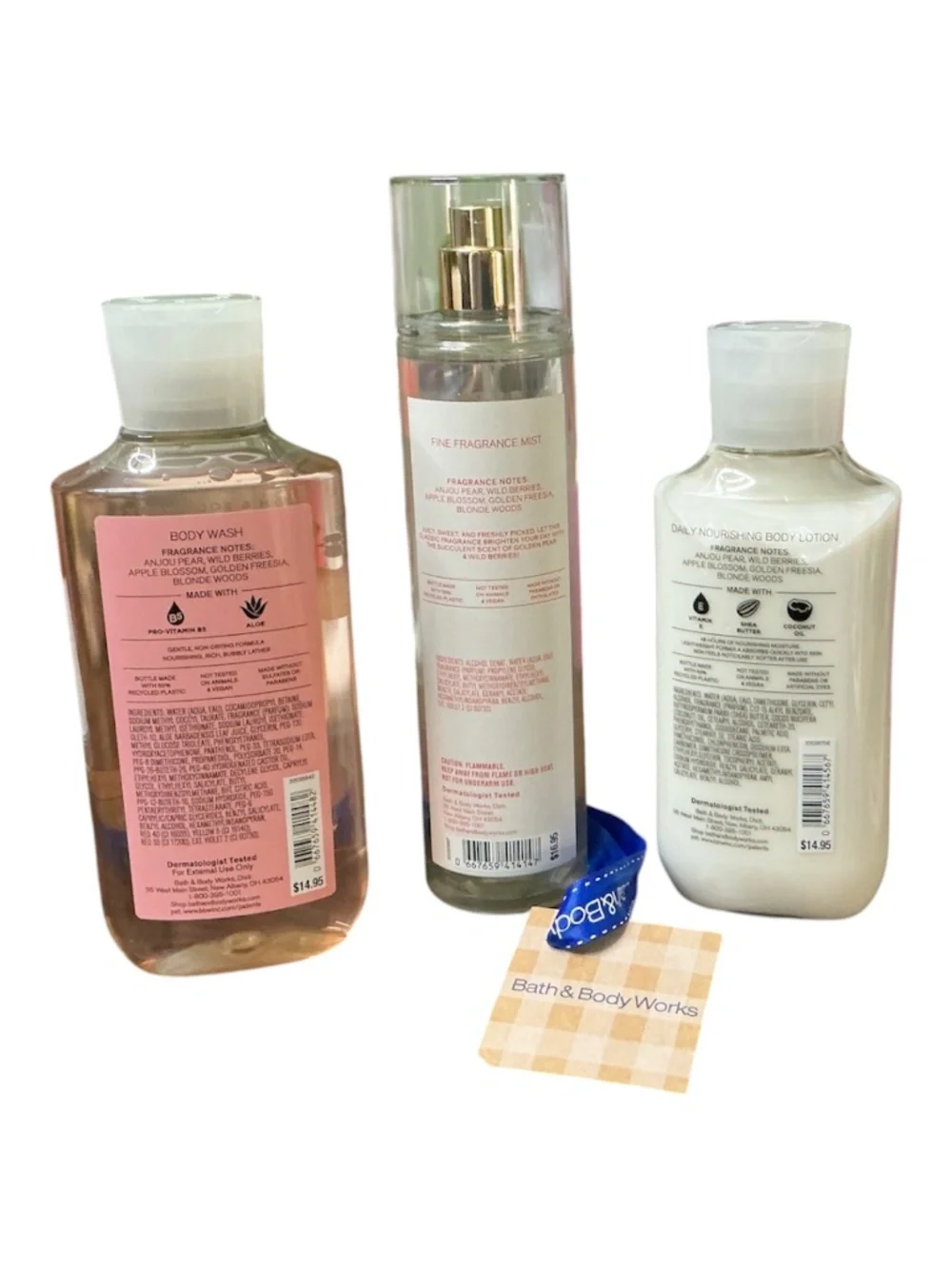 BATH AND BODY PEARBERRY COLLECTION